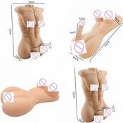 Silicon Love Doll for Female with Dildo Huge Penis Sex Toys Male Sex Doll invented by Automatic Woman